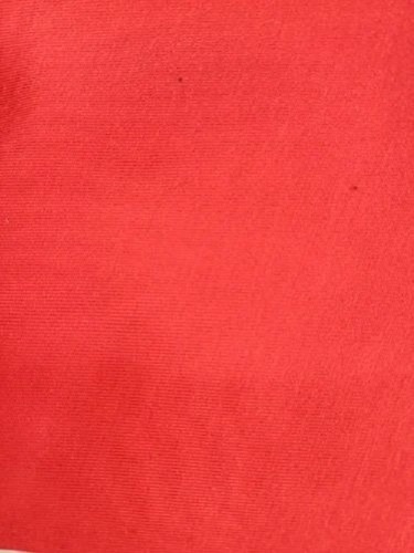 Red Air Jet Sinker Fabric