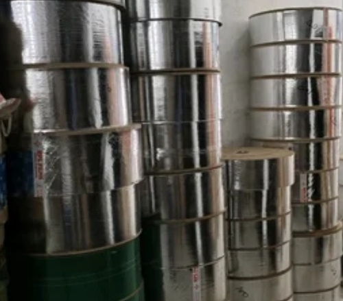 Silver Laminated Paper Roll