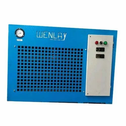 3 Ton Water Chiller - Metal, Blue, 3 Phase, Automatic, 1 to 200 HP Motor, 230-400V