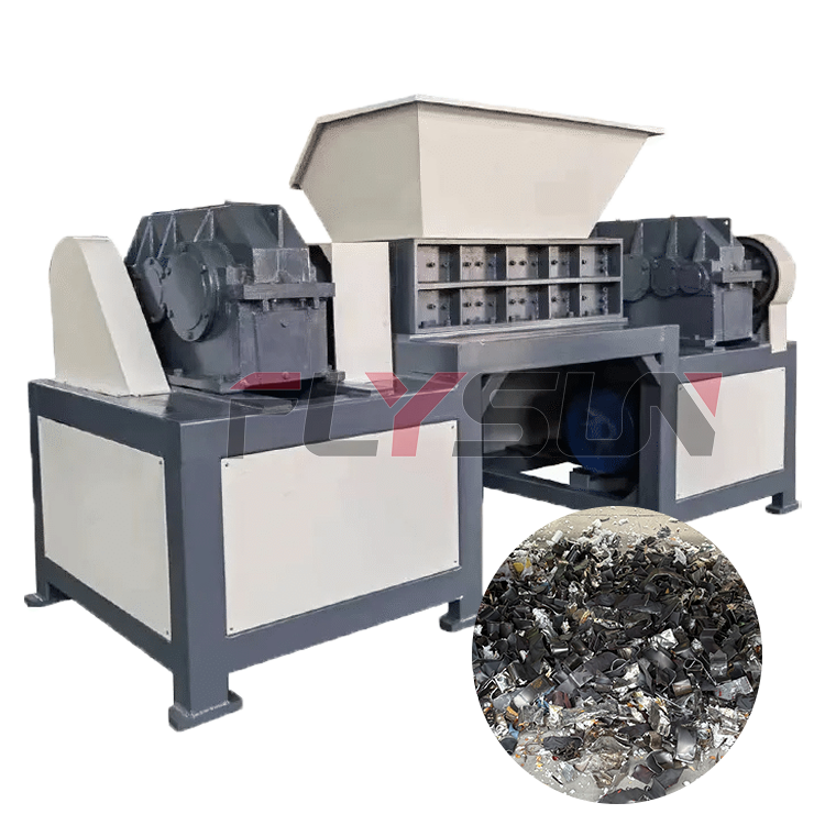 Double Shaft Extrusion Shredder Large Furniture Shredder Sofa Wooden Furniture And Bed Shredding Equipment - Automatic Grade: High
