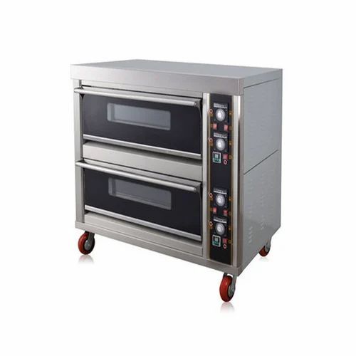 Electric 2 Deck 4 Tray Oven