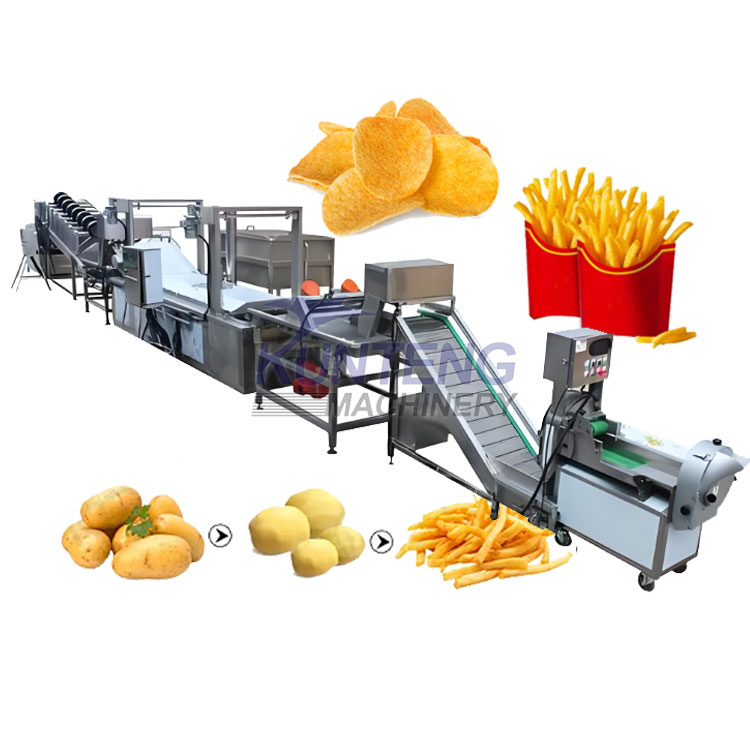 High-Efficiency Industrial French Fries Production Line For Global Markets Automatically French Fries Production Line Price - Feature: High Efficiency