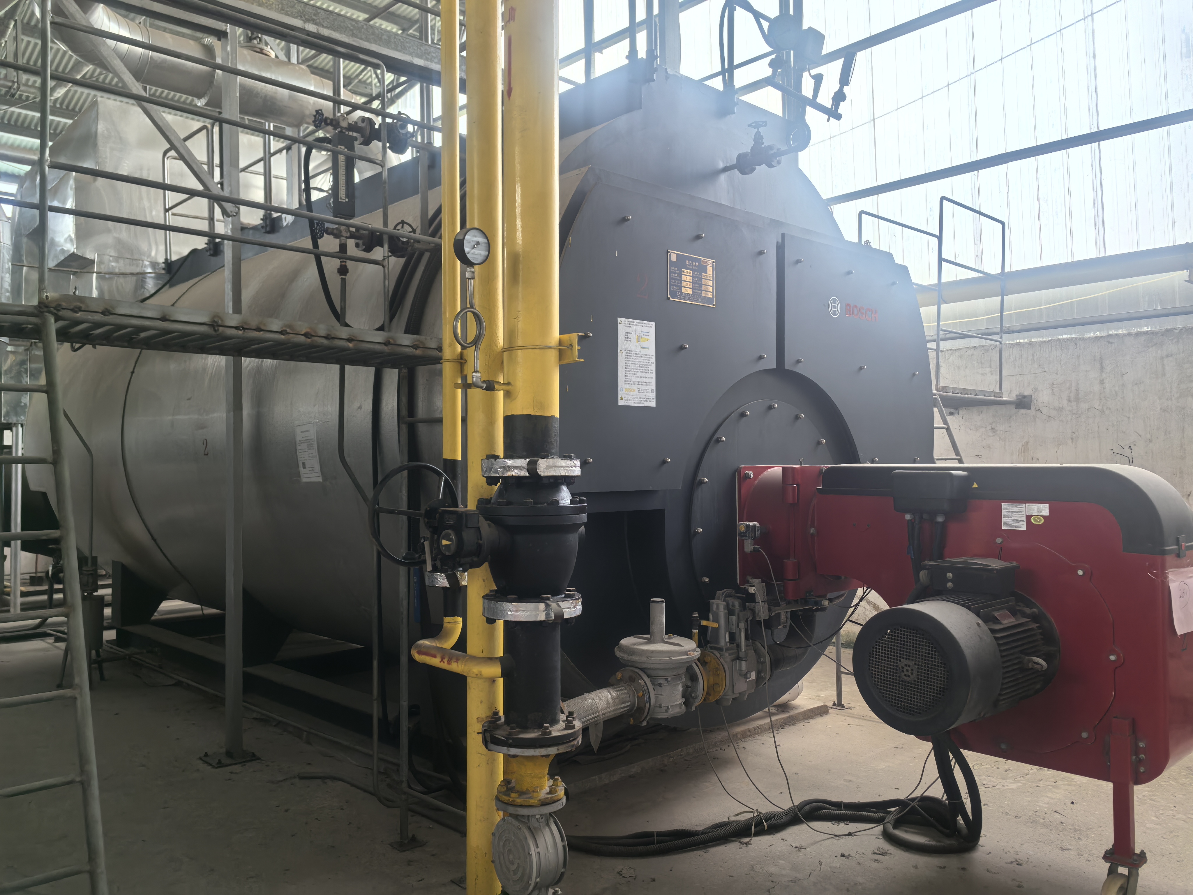 Industrial Steam Bolier - Color: Multi Color