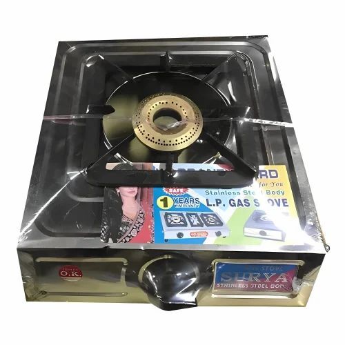 Stainless Steel Single Burner Gas Stove