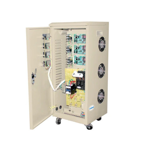 50 kVA Three Phase Servo Controlled Voltage Stabilizer