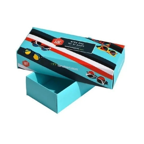 Blue Premium Eyewear Printed Packaging Box