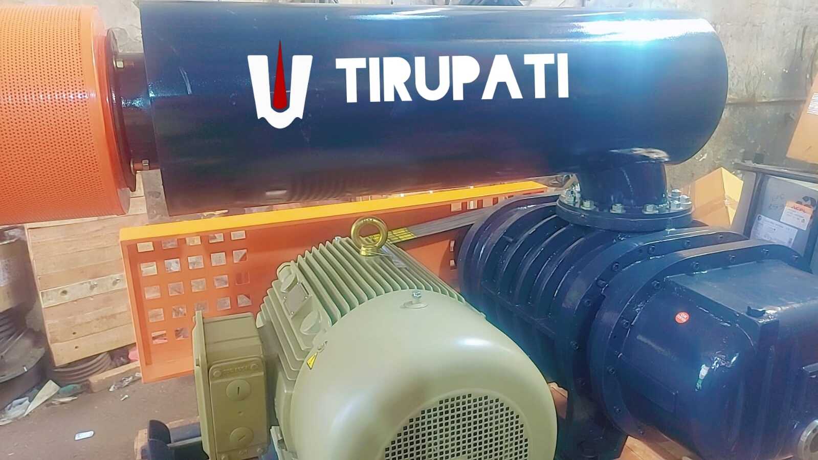 Gas Blower - Material: Ci With Chrome Plated Inside