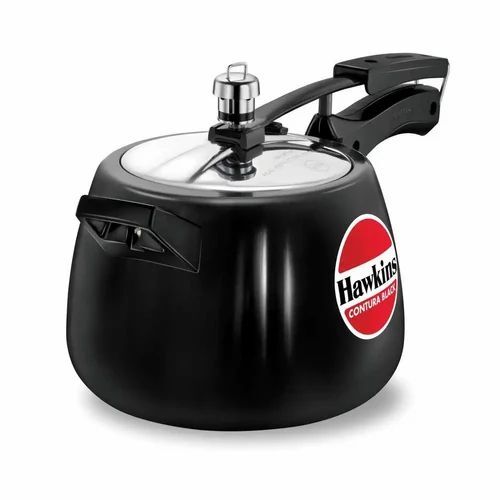 Hawkins Contura Black 4 Litre Pressure Cooker