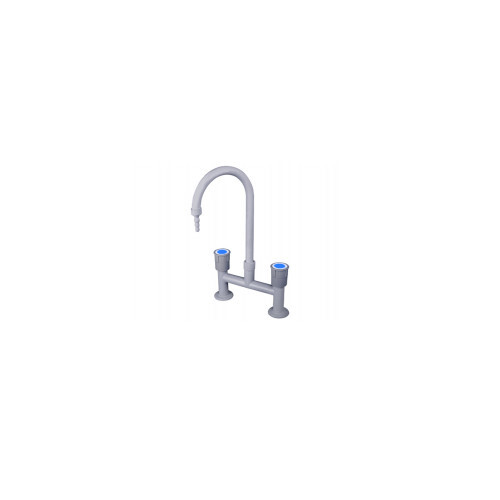 Laboratory Mixer Faucets - Color: White