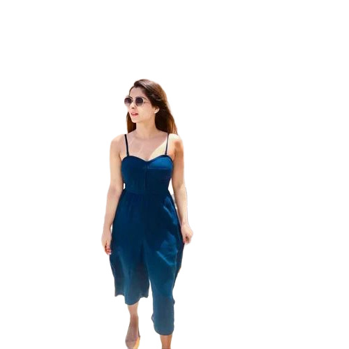 Ladies Blue Jumpsuits