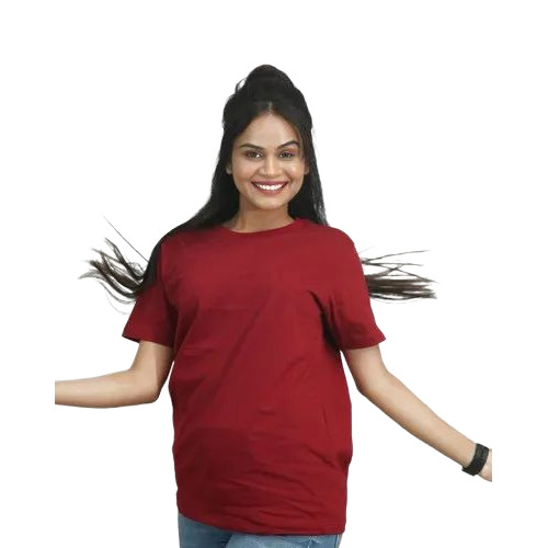 Ladies Round Neck T Shirt