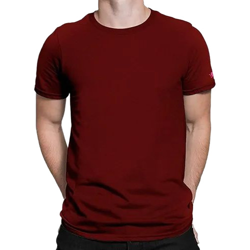 mens round neck t shirt