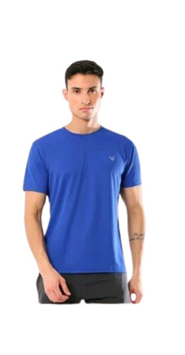 Mens Plain Round Neck T Shirts By Sukraa Garments