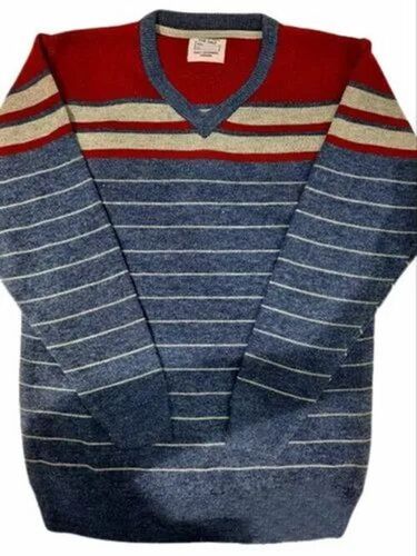 Mens Woolen V Neck Sweaters