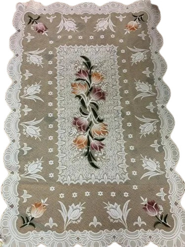 Polyester White Table Cover