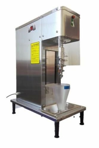 Silver Color Ice Cream Making Machine