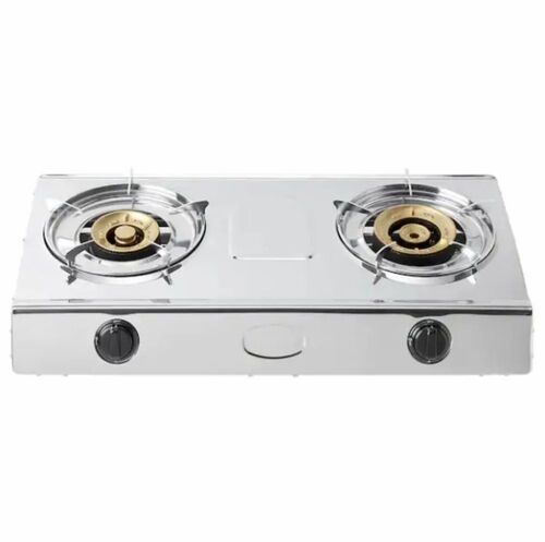 Vs2 Ss Lpg Two Burner Gas Stove