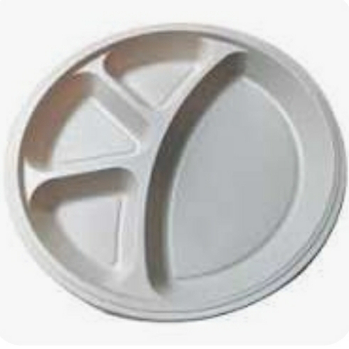 White Disposeal Plate 