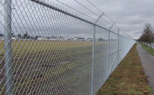 Galvanized Chain Link Fence