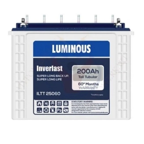 Luminous 200 Ah Tabular Battery
