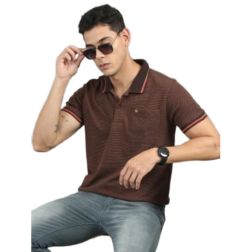 Men Cotton Polo T Shirt