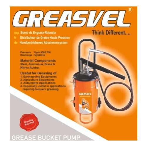 20kg Hand Operated Bucket Grease Pump