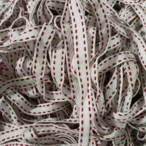 6mm White Garment Drawcord Dori