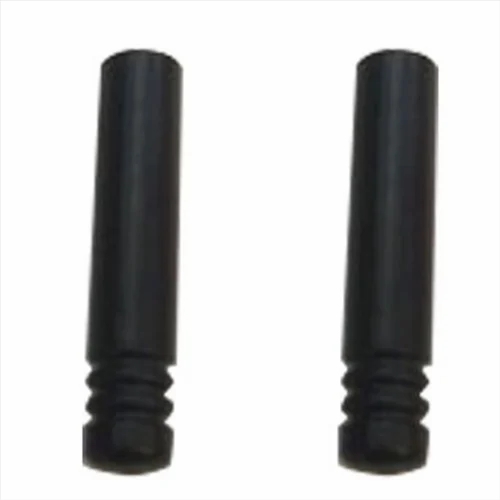 Black Shoe Laces Plastic Tips Set