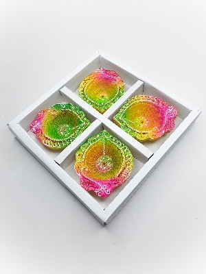 Decorative Diya Pack of 4
