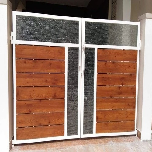 Exterior Wooden Cladding Gate