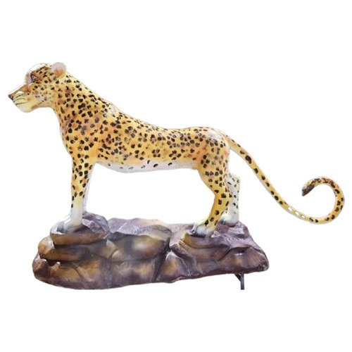 Tiger Statue - Color: Yellow