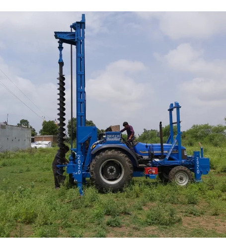 Tractor Mounted Pilling Drilling Machine