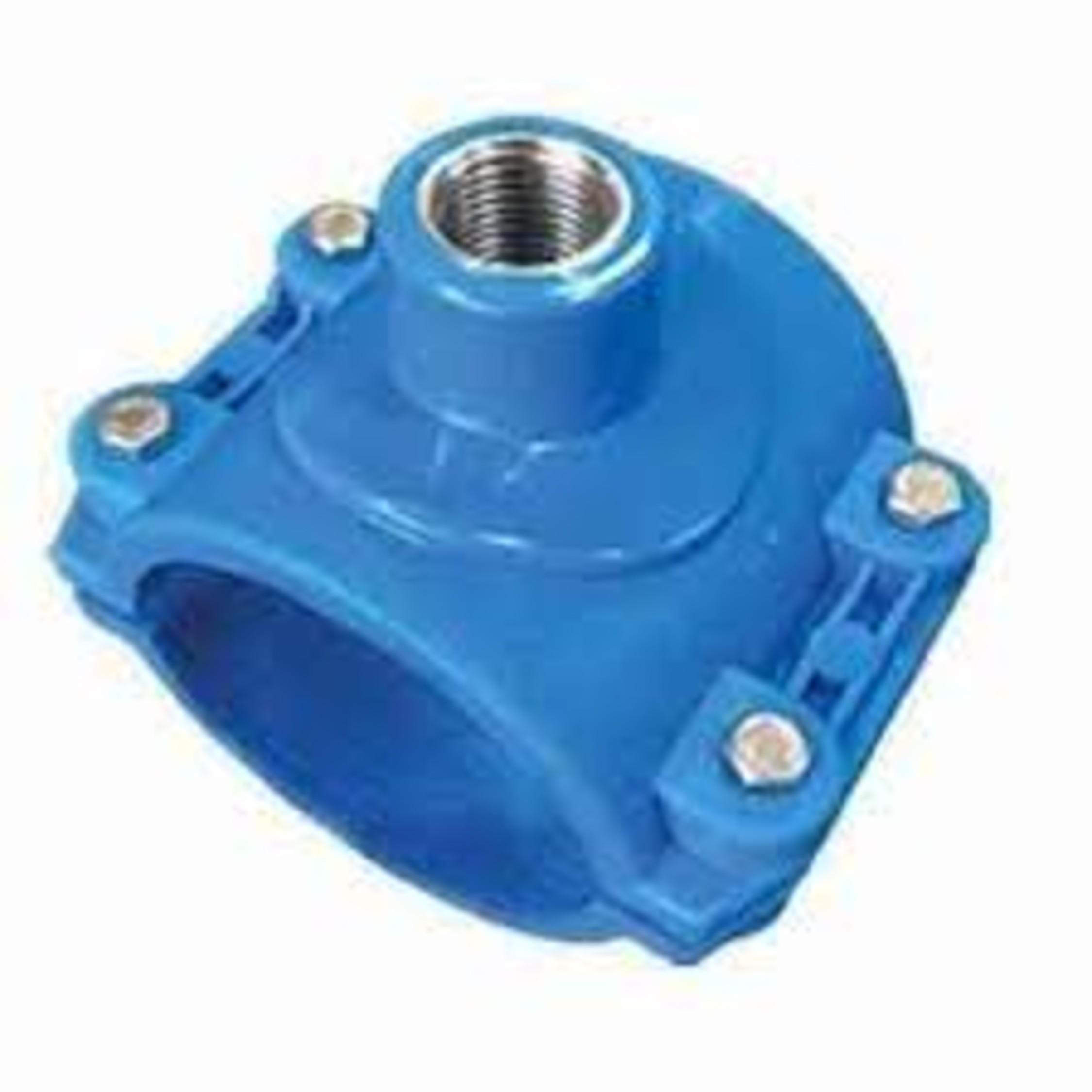 40mm Blue PP Threaded Saddle