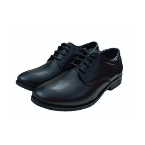 Black Color Pu Leather Shoes