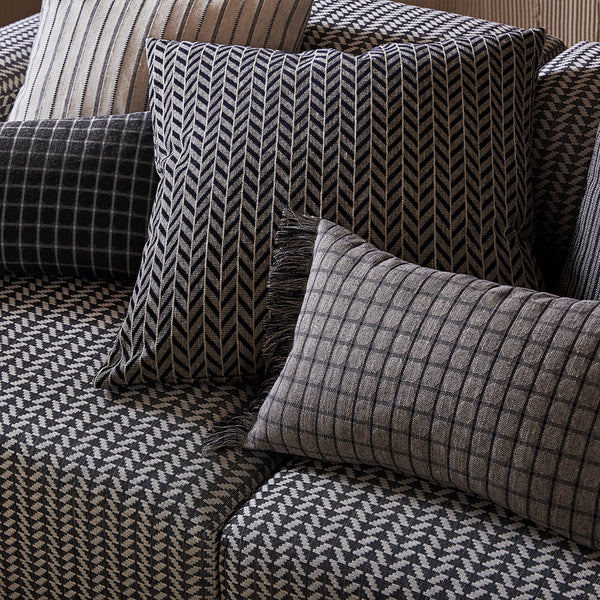 Ashanti Carbon Fabric - Color: Black