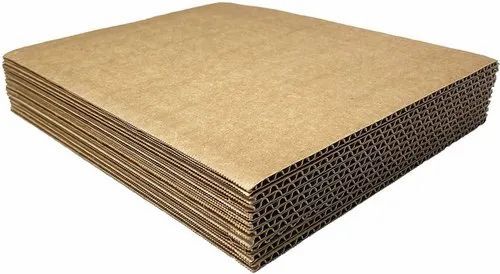 Brown Corrugated Packaging Sheet