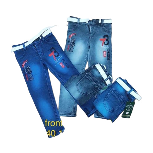 Embroidery Kids Jeans