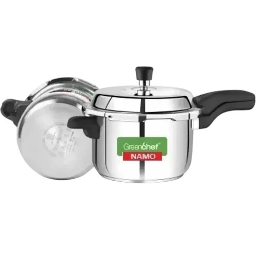 Greenchef Namo Stainless Steel Pressure Cooker Combo - Feature: Durable And Energy-Efficient Cooking