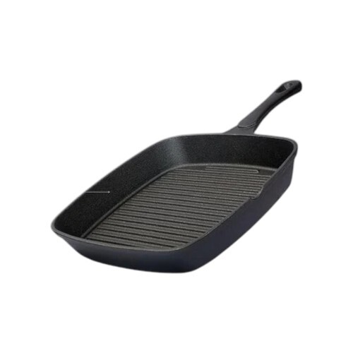Greenchef Zesto Cast Iron Pre Seasoned Grill Pan