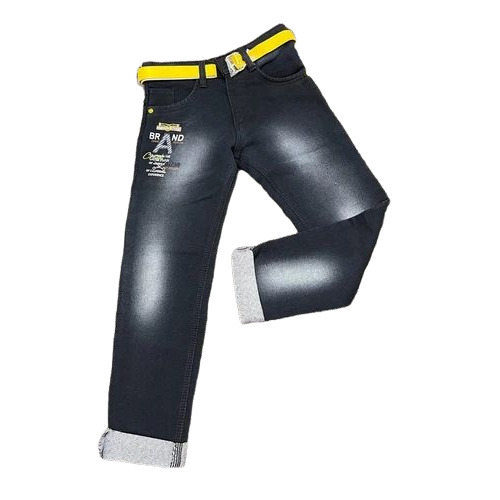 Kids Black Denim Jeans