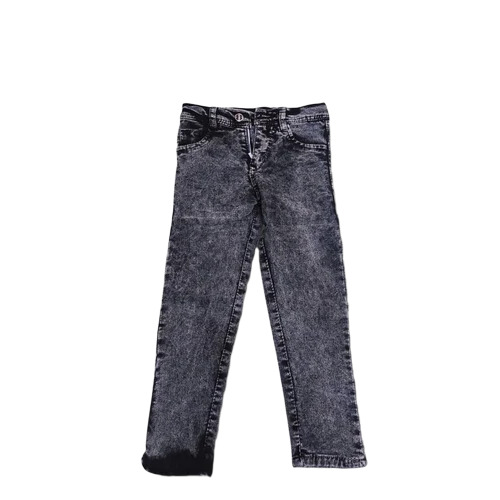 Kids Black Denim Jeans