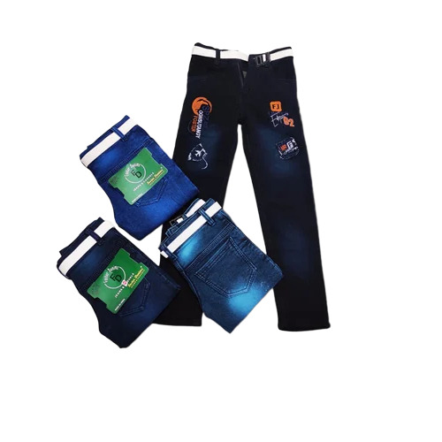 Kids Party Wear Denim Jeans