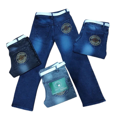 Knitted Straight Kids Jeans