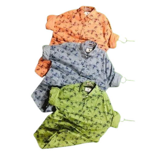 Mens Regular Printed Shirts