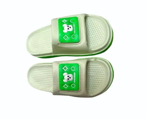 Rubber Slipper - Color: Green