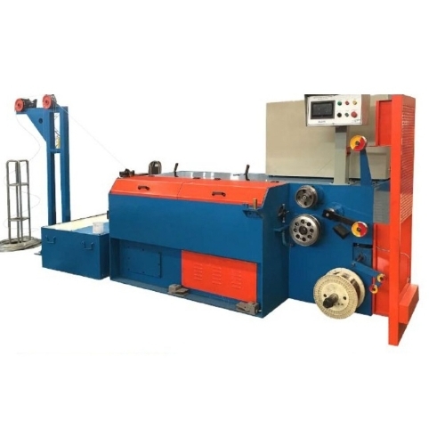 Semi automatic PLC controlled Wire pointing straightening machine