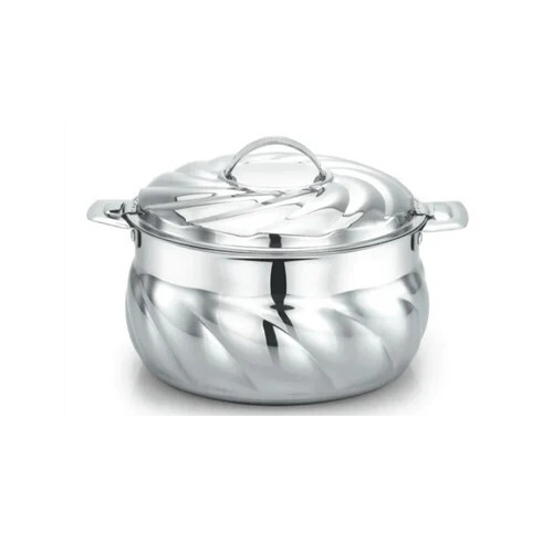 Stainless Steel Hot Pot S Model Plain - Color: Silver