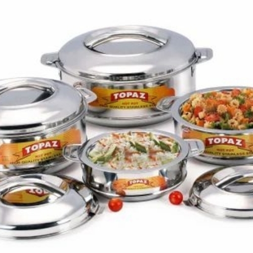 Stainless Steel Hotpot By Topaz Plast India Pvt. Ltd.