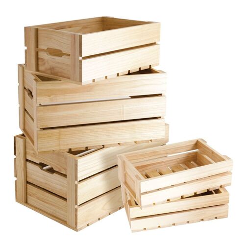Wooden Storage Crate