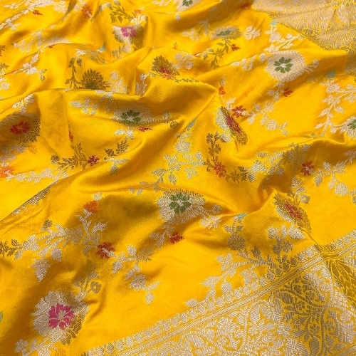 Banarasi Pure Chiniya Silk Saree By Baba Black Sheep
